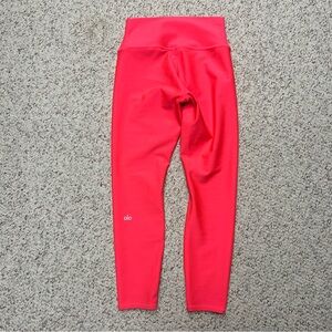 Alo Yoga Hot Pink 7/8 High Waist Air Lift Leggings Women’s Medium Activewear
